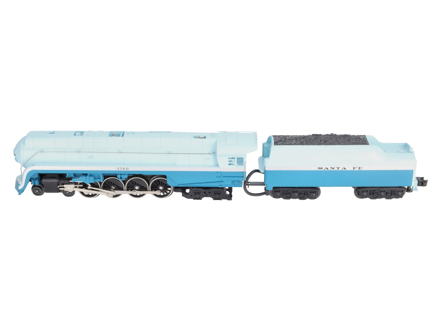 MTH 20-1106-0 O Santa Fe Streamlined Northern 4-8-4 Die-Cast Steam Engine #3760 LN/Box