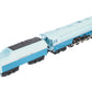 MTH 20-1106-0 O Santa Fe Streamlined Northern 4-8-4 Die-Cast Steam Engine #3760 LN/Box