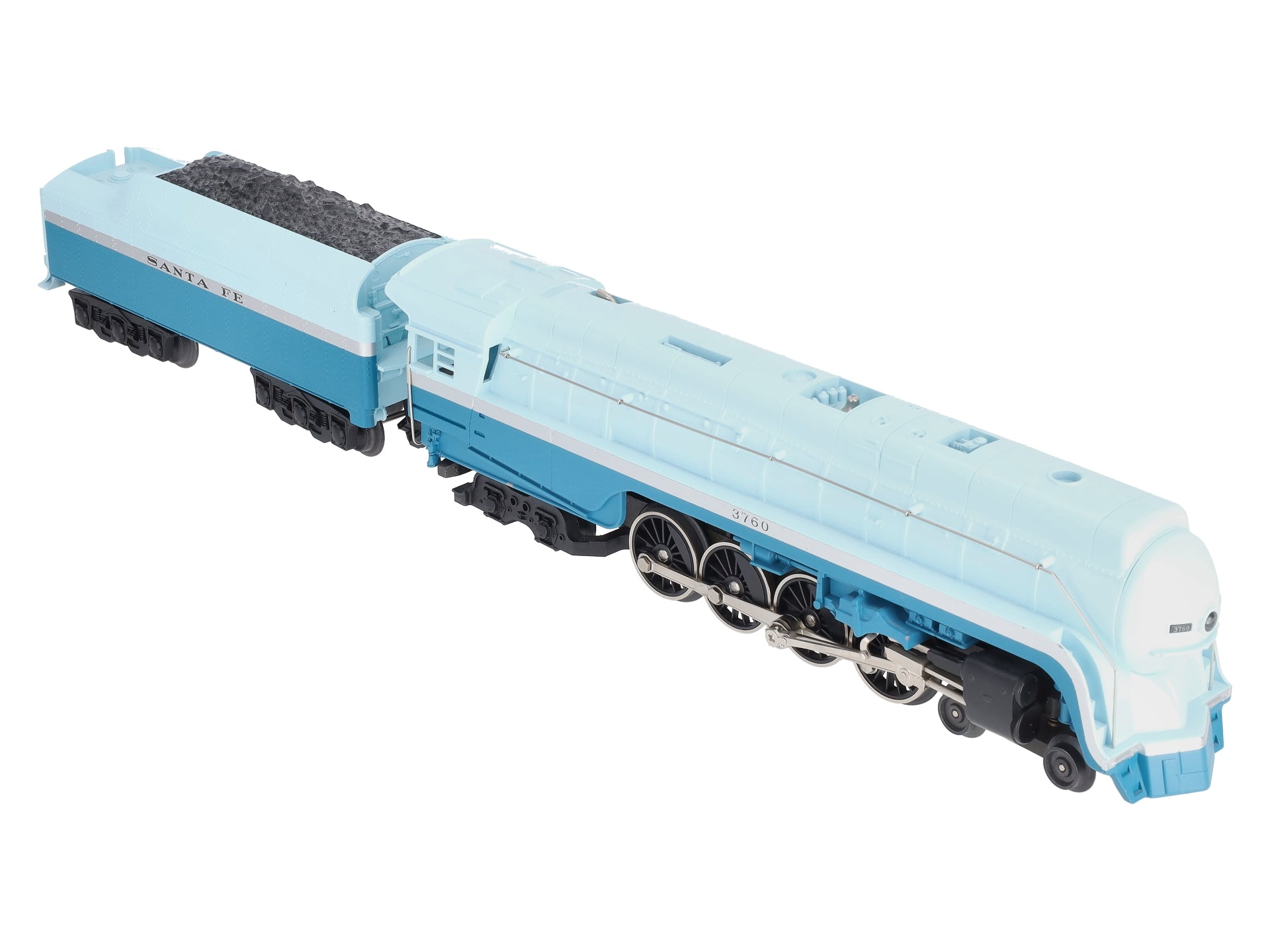 MTH 20-1106-0 O Santa Fe Streamlined Northern 4-8-4 Die-Cast Steam Engine #3760 LN/Box