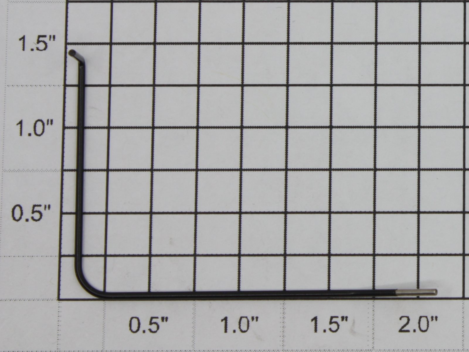 Lionel 8301-38 Short Black Left Hand Handrail