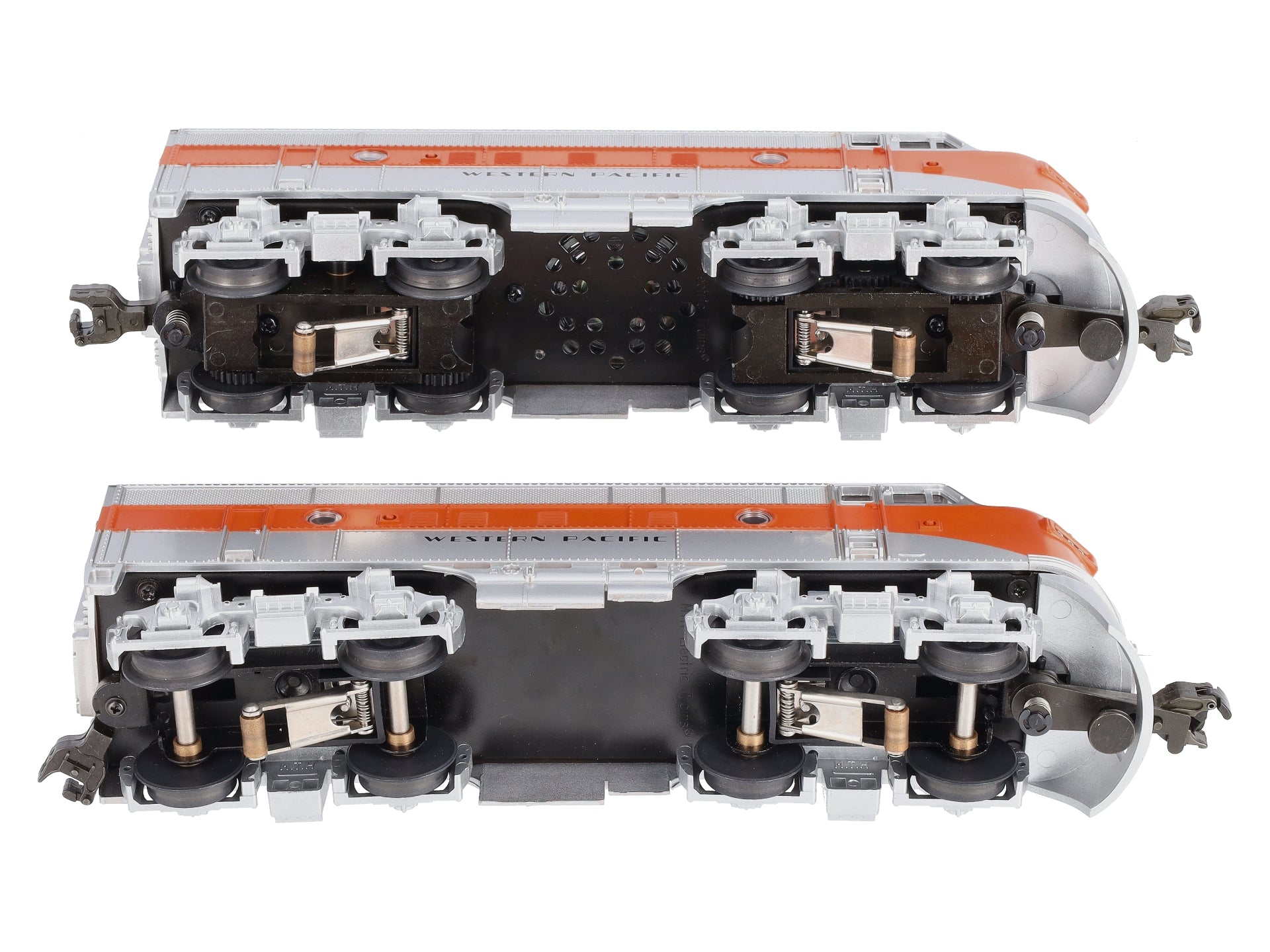 MTH 30-2008-1 O Gauge WP F-3 AA Diesel Engine Set w/PS1 #301/302 (Set of 2) LN/Box