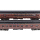 MTH 20-4118 O Gauge Pennsylvania Madison Combine/Diner 2-Car Set LN/Box