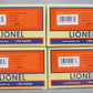 Lionel 6-84000 O Detroit Edison DETX Rotary Dump Gondola (Pack of 4) LN/Box
