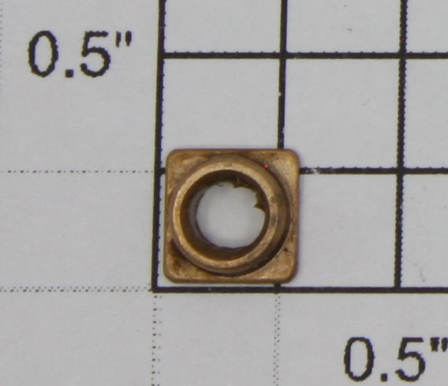 Lionel 8238-149 Worm Shaft Gear Bushing Thrust Bearing Square w/Round Hole