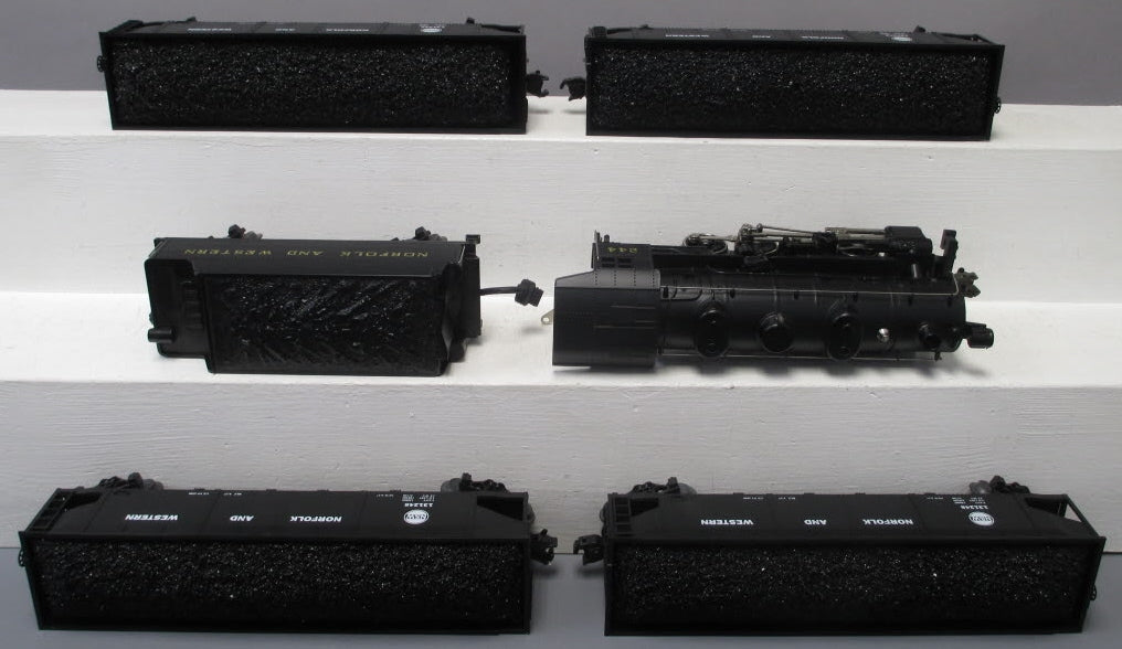 MTH 30-026 Norfolk & Western 0-8-0 O Gauge Steam Freight Train Set MT/Box