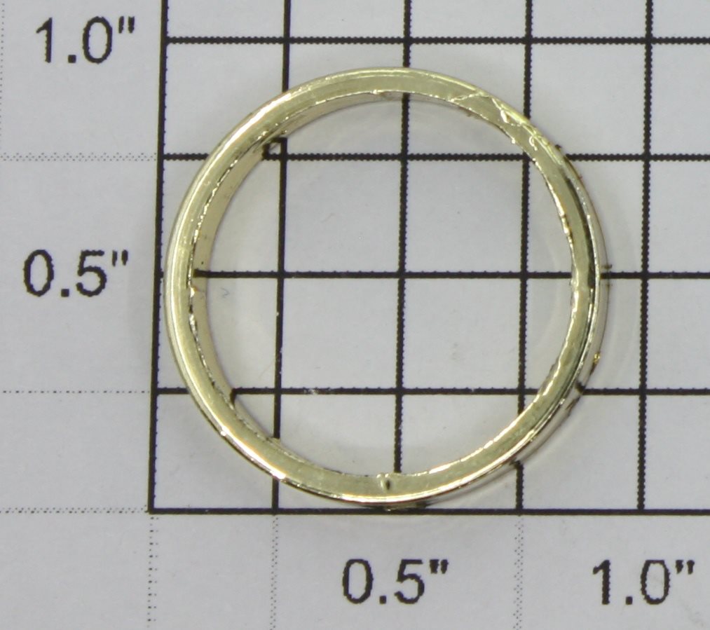 Lionel 8240-76 Plastic Smoke Stack Gold Band Ring