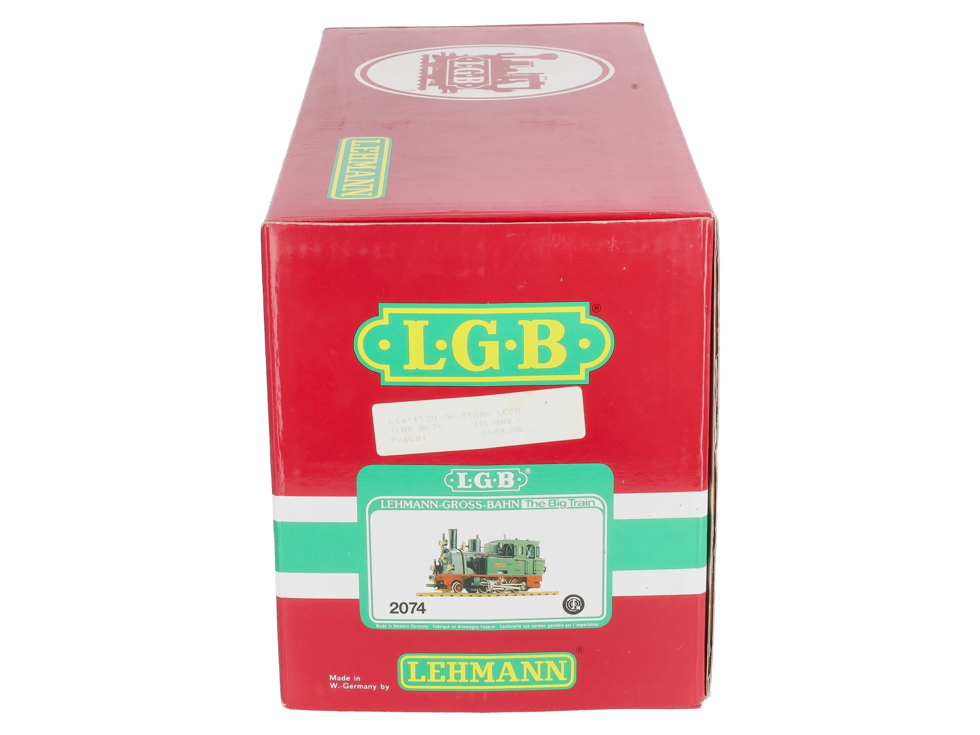 トップス LGB LGB 2074 G Scale 2-6-0 Spreewald Steam Locomotive LN/Box – Trainz