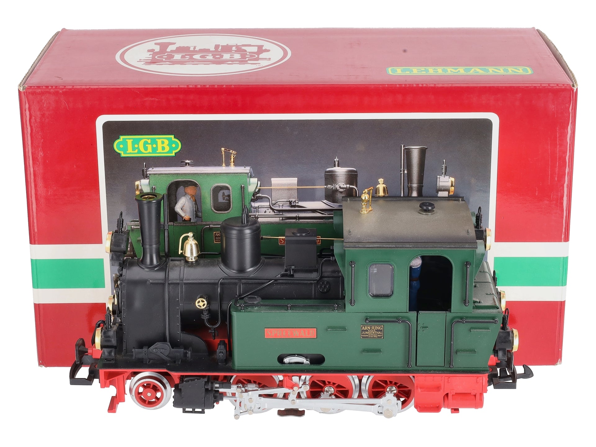 LGB 2074 G Scale 2-6-0 Spreewald Steam Locomotive LN/Box – Trainz