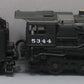 K-Line K3270-5344W O Gauge NYC J1e Hudson Steam Locomotive & Tender #5344 LN/Box