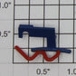 Lionel 18205-354 O Gauge Dash-8/9 40B/C Diesel Air Brake Hose Assembly