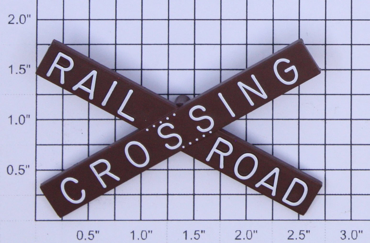 Lionel 2760-33 Brown Highway Flasher RR Crossing Arms
