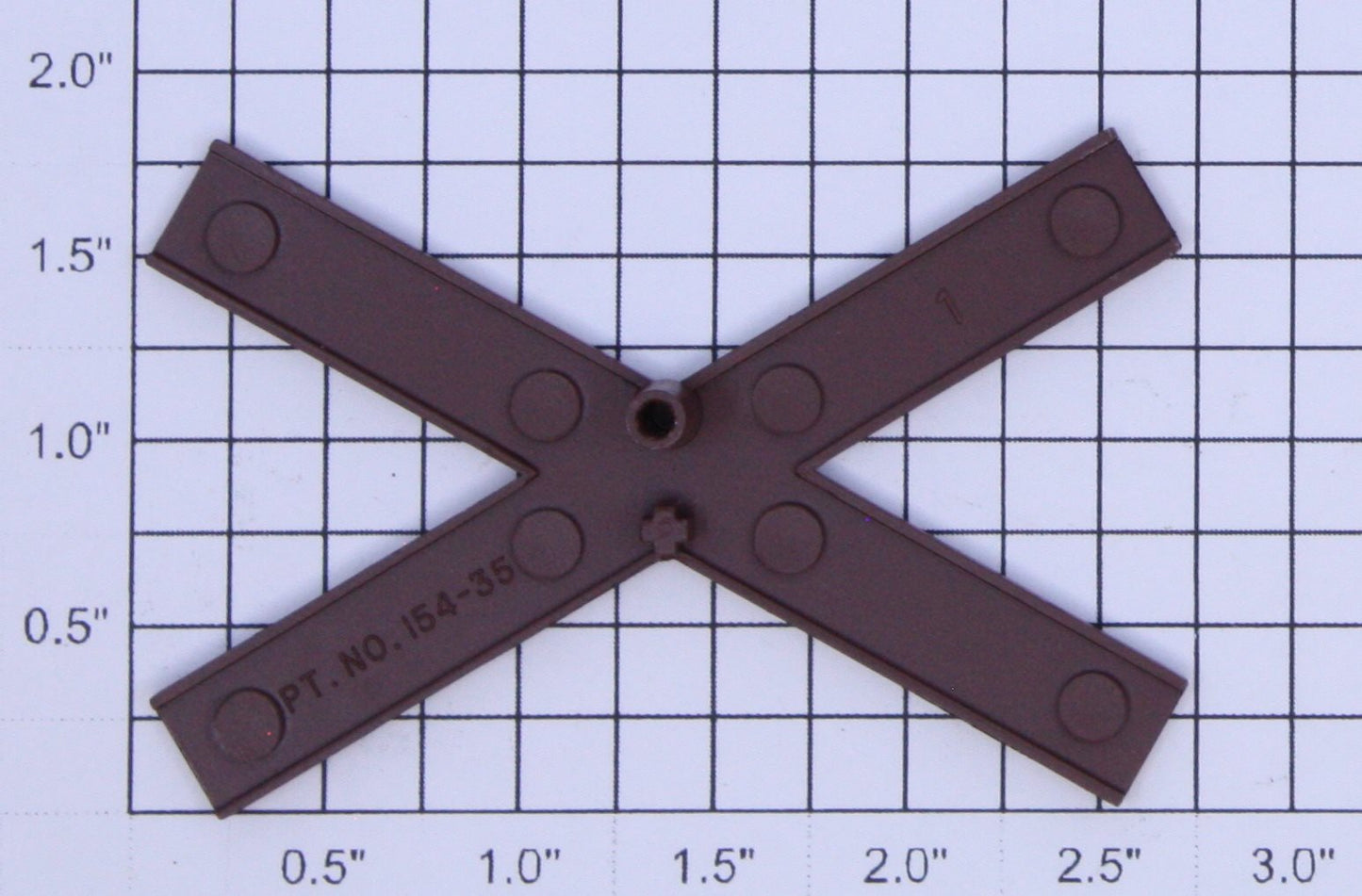 Lionel 2760-33 Brown Highway Flasher RR Crossing Arms