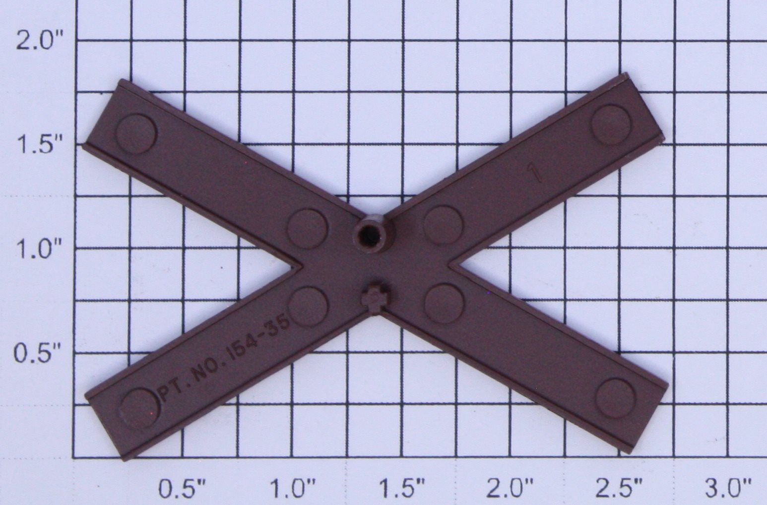 Lionel 2760-33 Brown Highway Flasher RR Crossing Arms