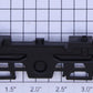 Lionel 610-8216-132 Black Die Cast Diesel Truck Side Frame for Conrail SD60