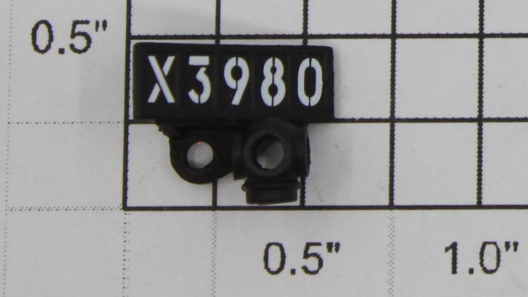 Lionel 8093-10 Left Hand Class Lamp X3980 Number Board