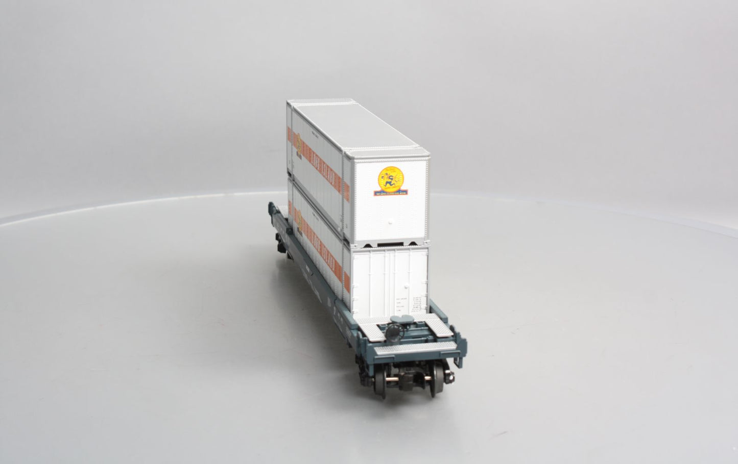 MTH 30-76486 O Gauge Long Island Husky Stack Car #465280