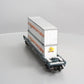 MTH 30-76486 O Gauge Long Island Husky Stack Car #465280