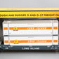 MTH 30-76486 O Gauge Long Island Husky Stack Car #465280