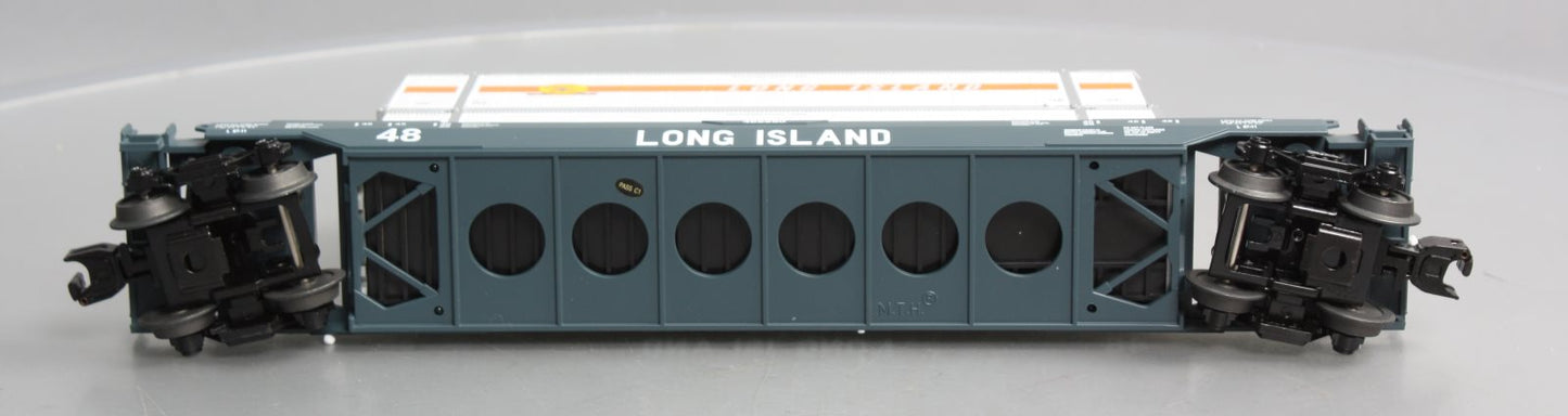 MTH 30-76486 O Gauge Long Island Husky Stack Car #465280