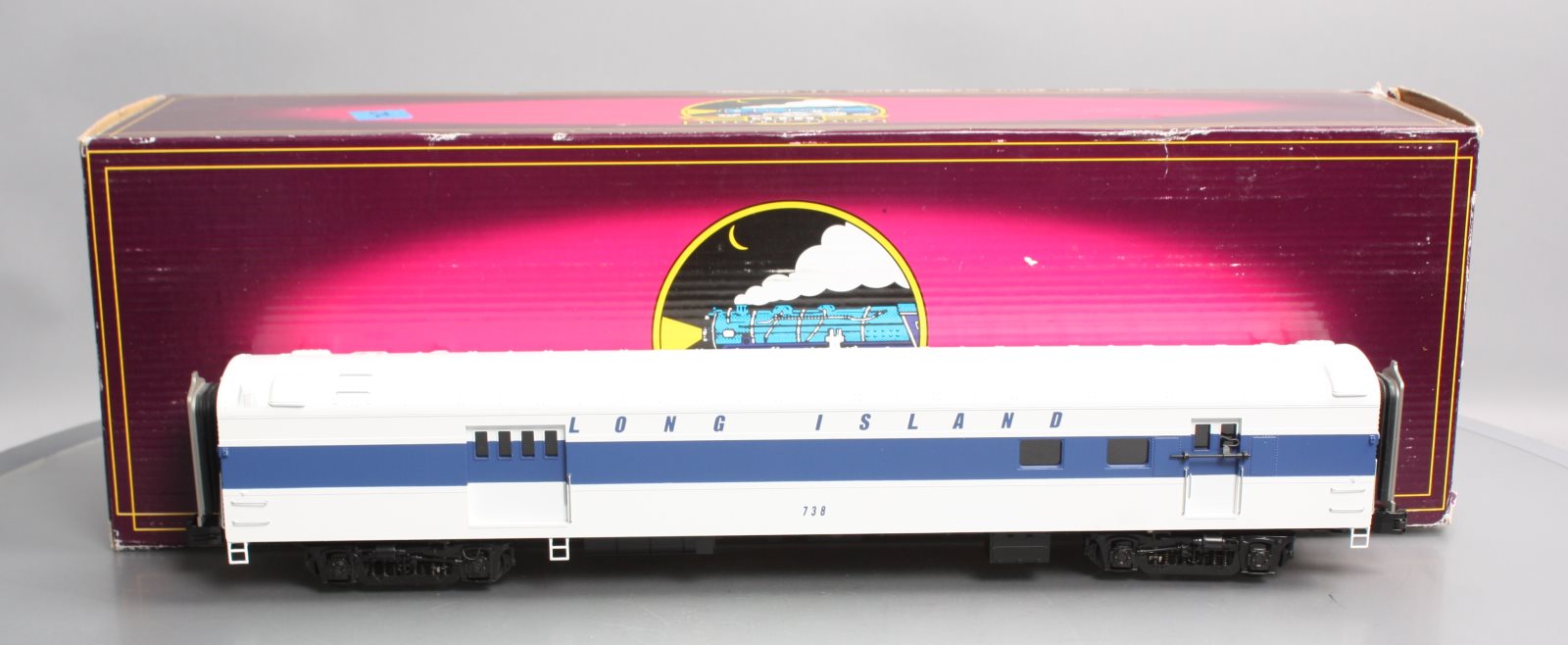 MTH 20-68201 Long Island 70' RPO Passenger Car