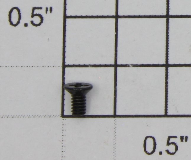 Lionel 8081-349 #2-56 x 5/32" Black Phillips Flat Head Screw