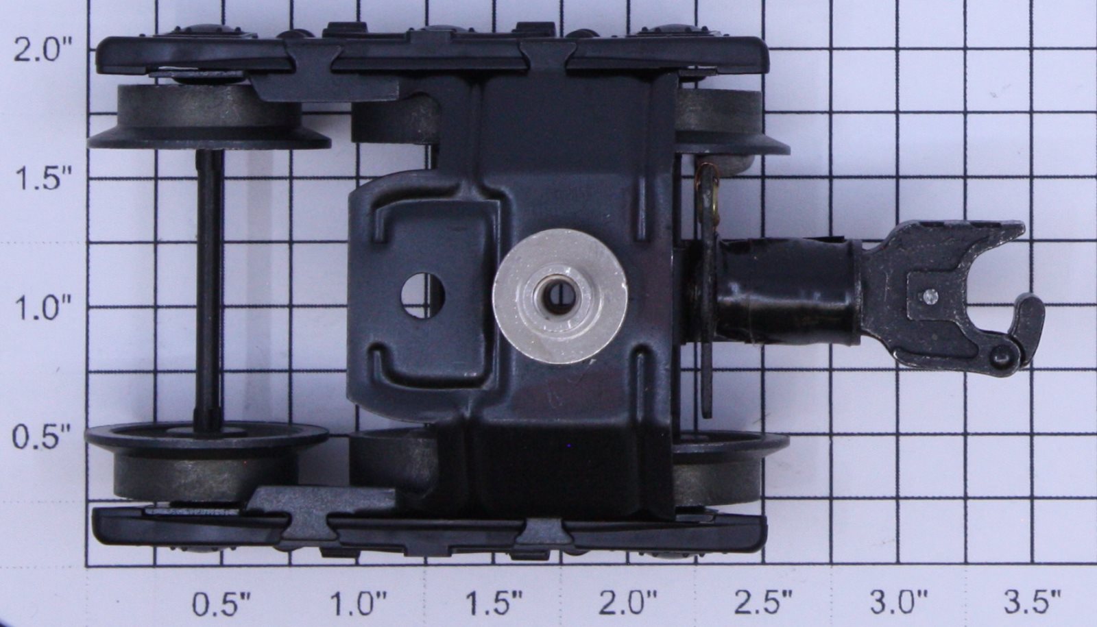 Lionel 6TC-1 2460 Crane 6-Wheel Coupler Truck without Collector Plate