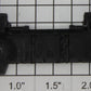 Lionel 8265-515 SD40 Black Front Pilot & Steps