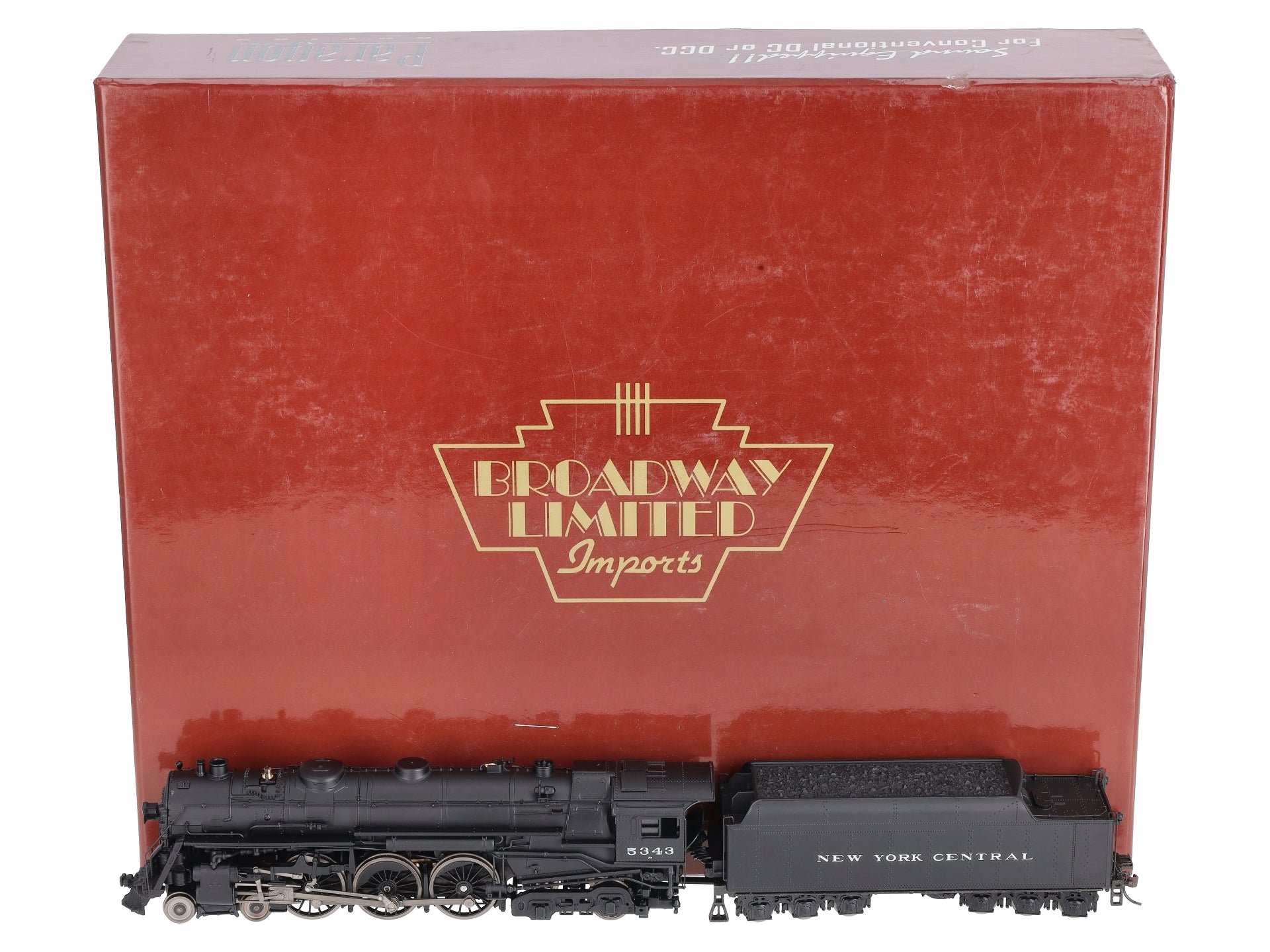 Broadway Limited 002 NYC Hudson J1e Steam Locomotive #5343 NIB