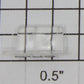 Lionel 18120-53 Right Hand Marker Lens with Raised Painted Numbers #8120