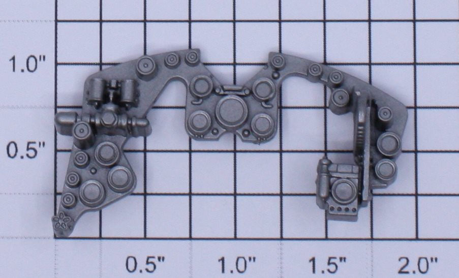 Lionel 8045-234 Commodore Vanderbilt Gray Plastic Backhead Detail
