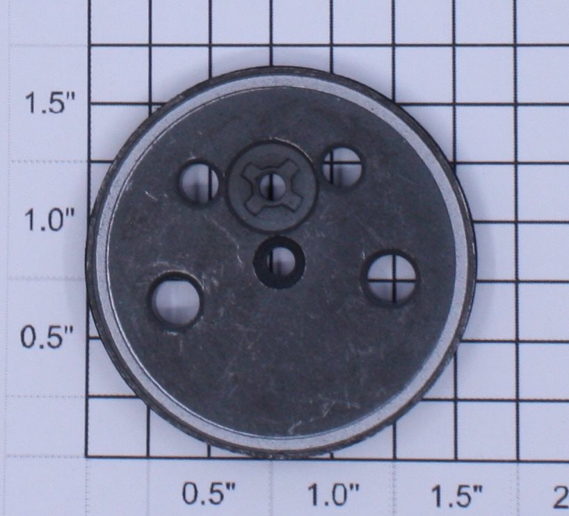 Lionel 8045-627 Center Wheel Scullin Disc with Silver Stripe