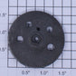 Lionel 8045-627 Scullin Disc Type Center Wheel with Tire Groove