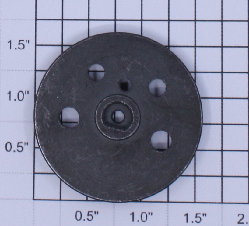 Lionel 8045-627 Scullin Disc Type Center Wheel with Tire Groove