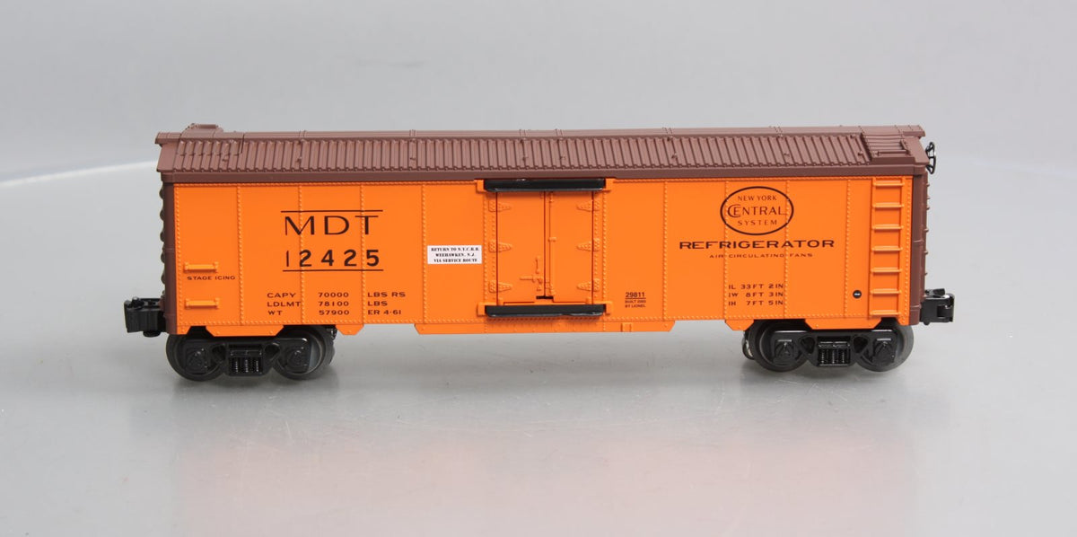 Lionel 6-29811 O Gauge Merchants Despatch Transit Hot Box Reefer Car #12425 LN/Box