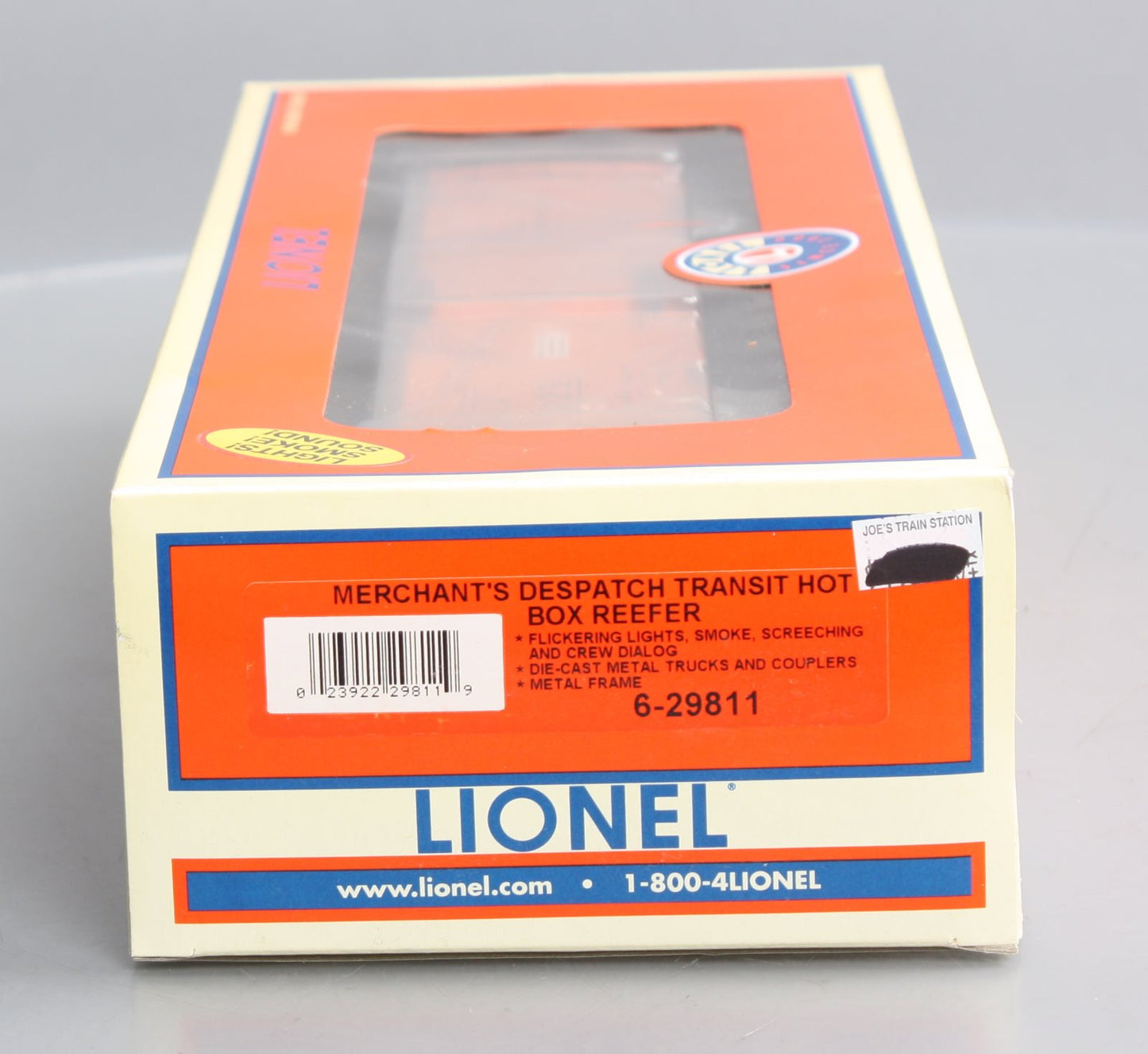 Lionel 6-29811 O Gauge Merchants Despatch Transit Hot Box Reefer Car #12425