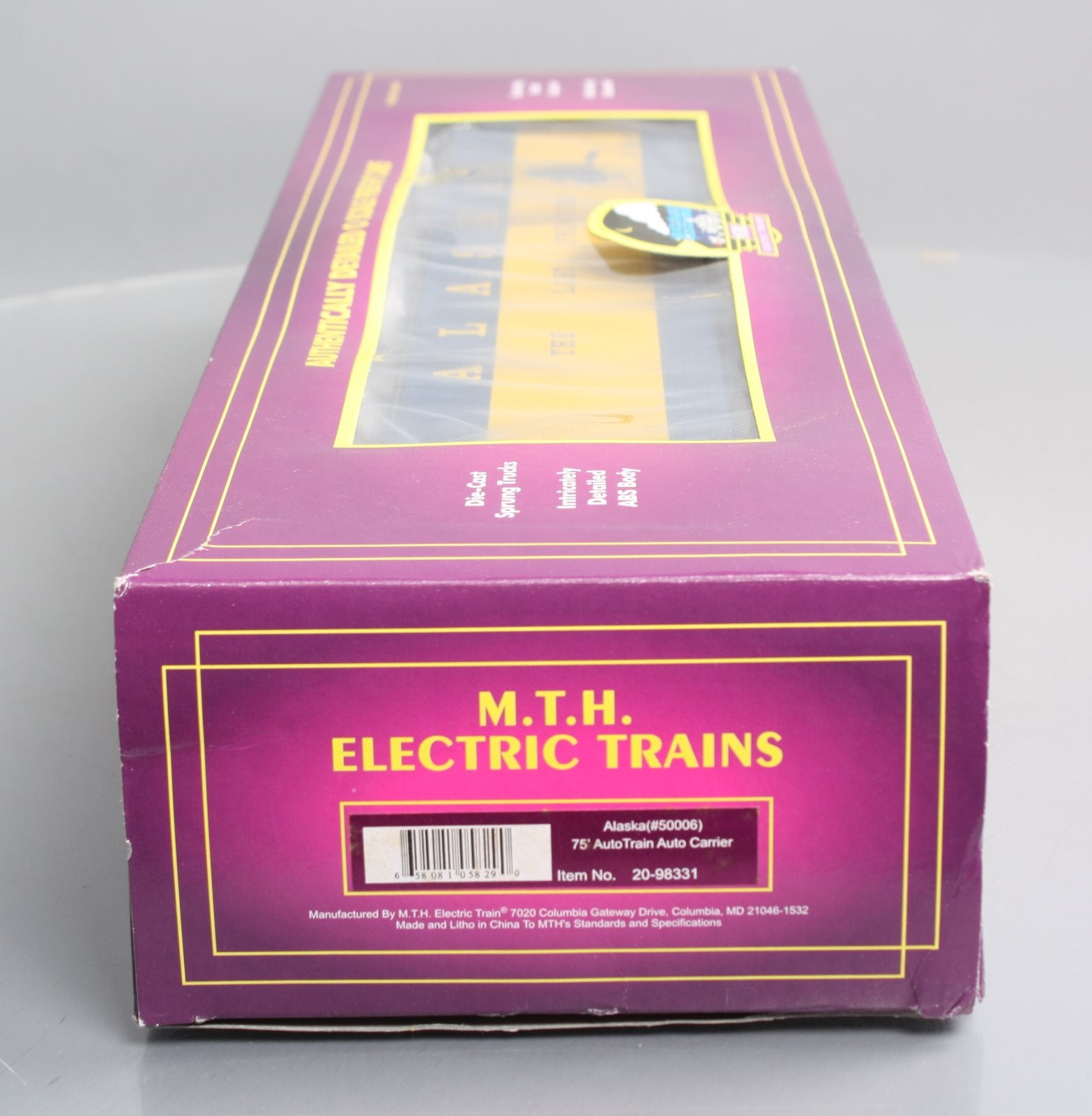 MTH 20-98331 Alaska 75' AutoTrain Auto Carrier #50006 NIB
