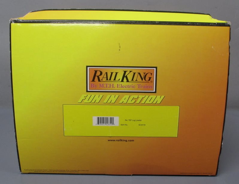 MTH 30-9119 O Gauge No. 787 Log Loader Assembled 10-3/4" x 9" x 8-3/4"