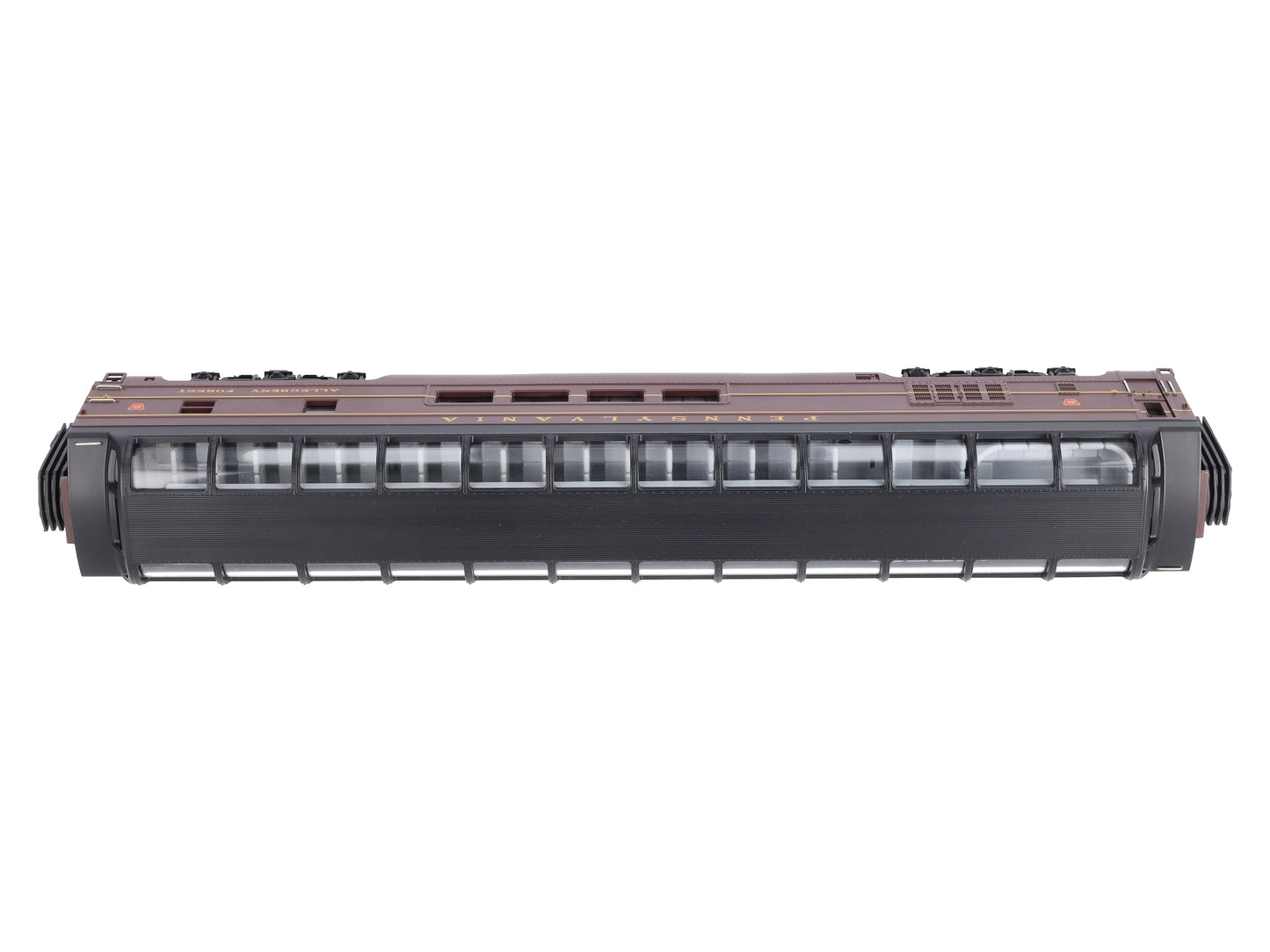 MTH 20-67010 70' ABS Full Length Vista Dome Passenger Car Smooth Pennsylvania