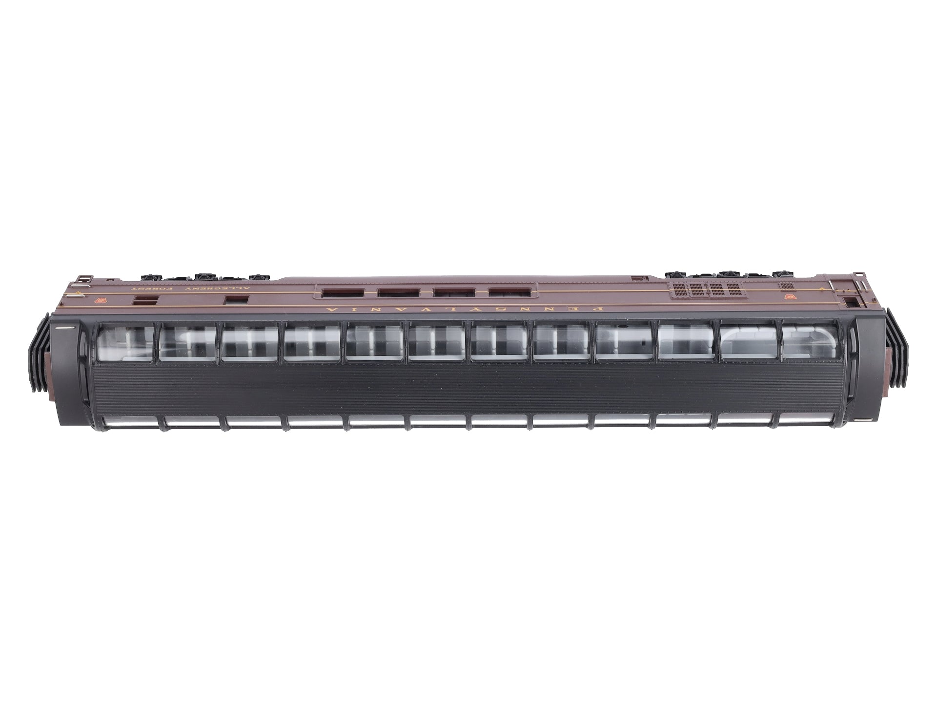 MTH 20-67010 70' ABS Full Length Vista Dome Passenger Car Smooth Pennsylvania