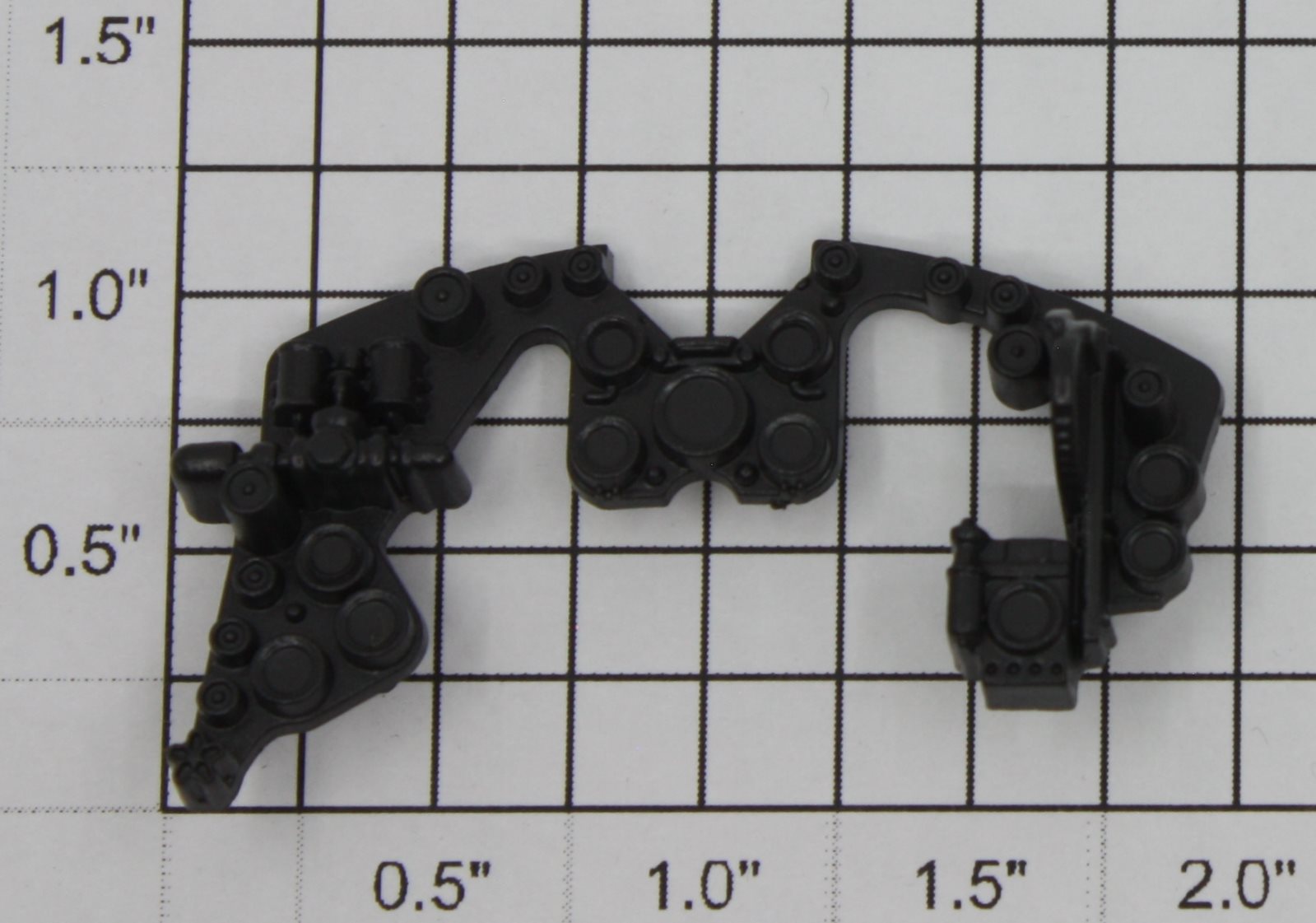 Lionel 18063-234 Dark Gray Boiler Backhead Gauges