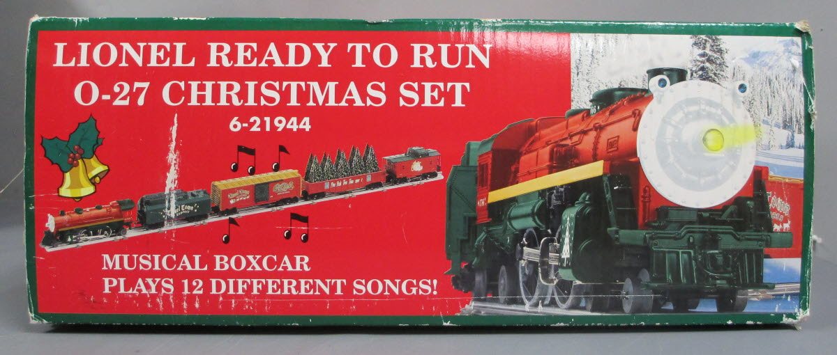 Lionel 6-21944 O Gauge Celebrate A Lionel Christmas Steam Locomotive Set MT/Box