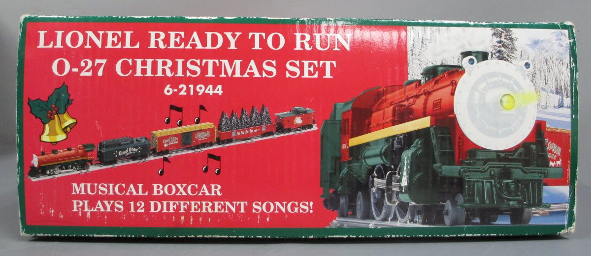 Lionel 6-21944 O Gauge Celebrate A Lionel Christmas Steam Locomotive Set MT/Box