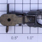 Lionel 521-10 Coupler Head and Coil Assembly with Swivel Bracket