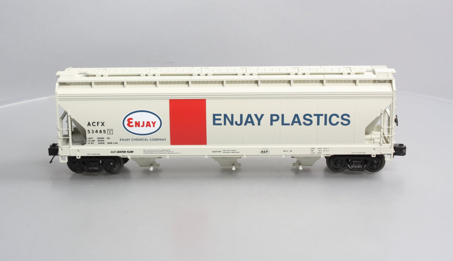 MTH 20-97765 O Enjay Plastics 3-Bay Centerflow Hopper #53485