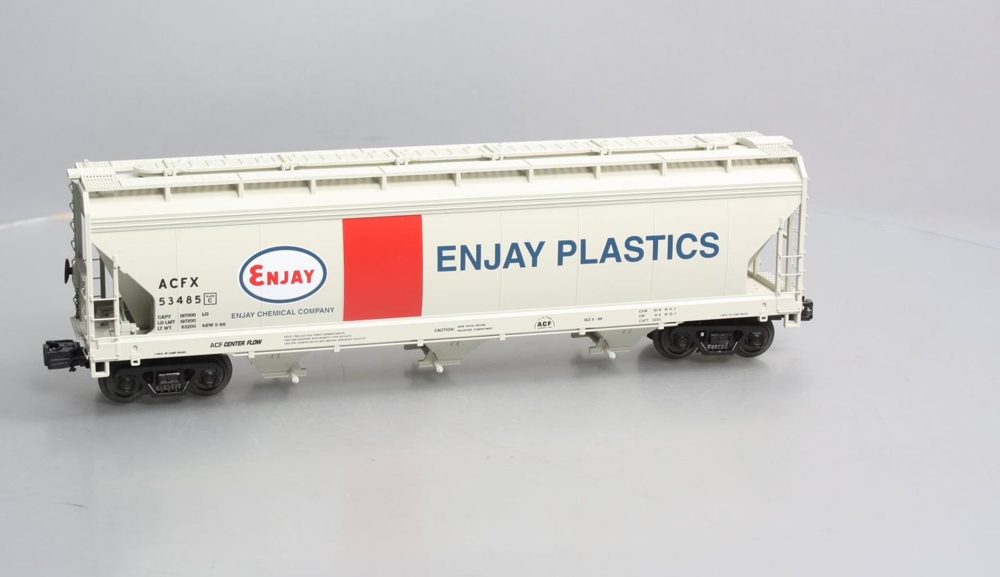 MTH 20-97765 O Enjay Plastics 3-Bay Centerflow Hopper #53485