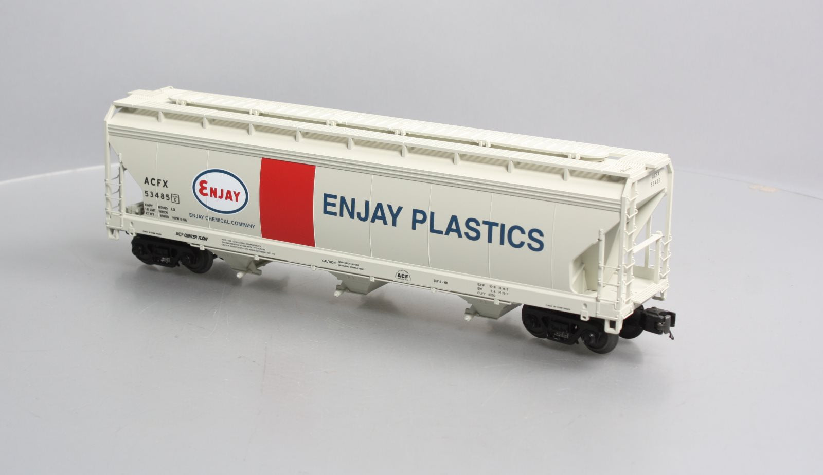 MTH 20-97765 O Enjay Plastics 3-Bay Centerflow Hopper #53485