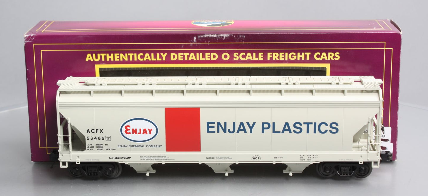 MTH 20-97765 O Enjay Plastics 3-Bay Centerflow Hopper #53485