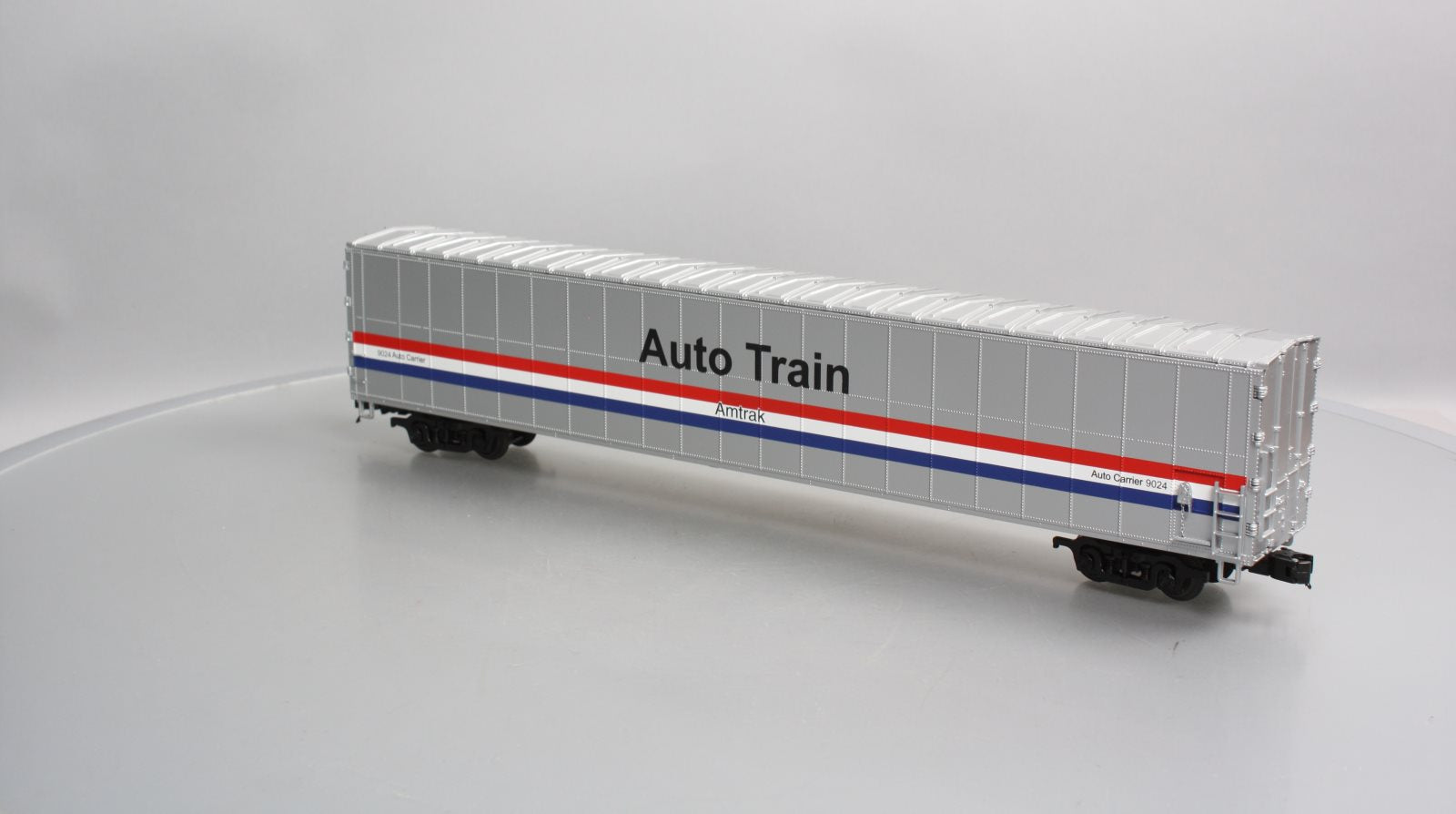 MTH 20-98707 Amtrak 75' AutoTrain Auto Carrier