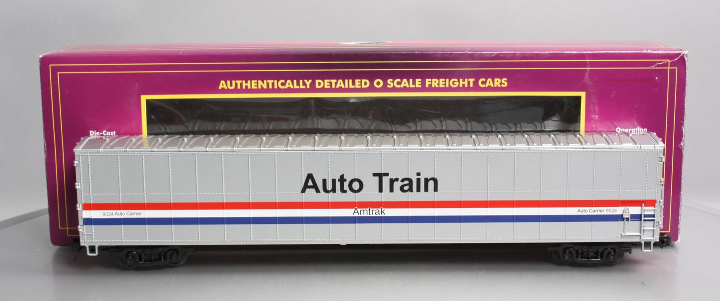 MTH 20-98707 Amtrak 75' AutoTrain Auto Carrier