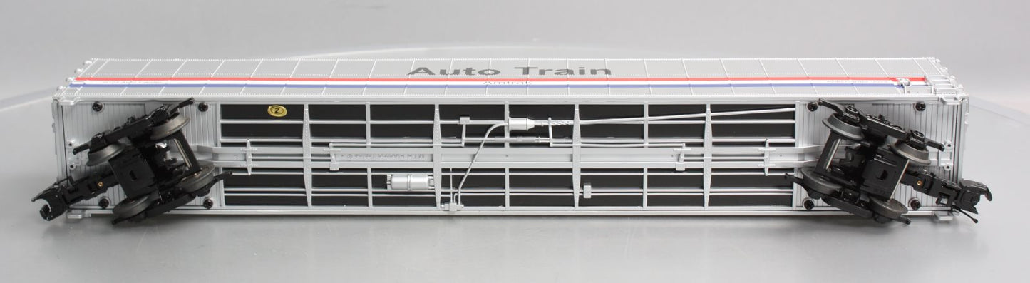 MTH 20-98707 Amtrak 75' AutoTrain Auto Carrier